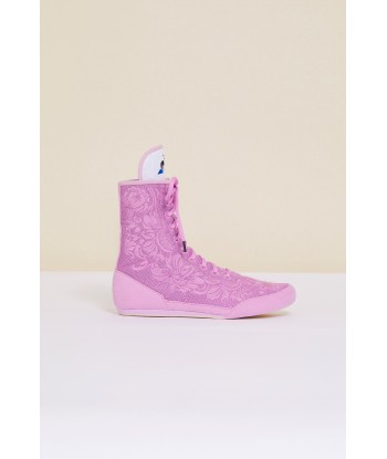 Bestickte High-Top-Sneaker - Lila plus qu'un jeu 