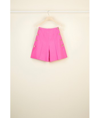 High-Waist-Shorts aus Schurwolle Venez acheter