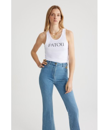 Patou Tanktop aus Baumwolle la livraison gratuite