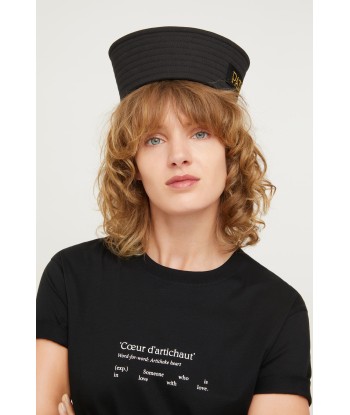 Cœur-d'artichaut-T-Shirt aus Bio-Baumwolle la colonne vertébrale